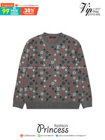 TOP ORI | LV SWEATER เสื้อสเวตเตอร์งานแบรนด์ เนื้อผ้าอย่างดีงานนำเข้าจากโรงงานเทียบแบรนด์ เกรดท็อปออริจินอล เกรดดีสุด เทียบแท้