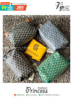 Goyard Bowling 25 Toiletry Bag กระเป๋าทรงพอชใช้งานง่ายกะทัดรัด รุ่นขายดี ใช้ได้ทั้งชายหญิง
