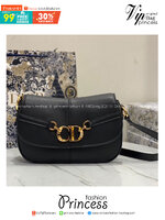 พร้อมส่ง 2 สี Small CD Besace Bag Oblique Jacquard & black calfskin กระเป๋าสะพายดิออร์รุ่นใหม่ เกรดออริ สลับแท้ 1:1 ใช้ต่างประเทศได้