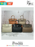 ORI หนังแท้ | Hermes Birkin 25 / Birkin 30 กระเป๋าสะพายที่สุดแห่งหรูหราลัคชู นิยามของความสง่างามเหนือกาลเวลา แบรนด์เนมในฝัน งดงามดั่งเจ้าหญิง