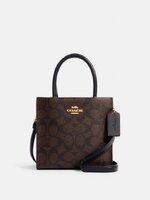 Coach Mini Cally Crossbody In Signature Canvas