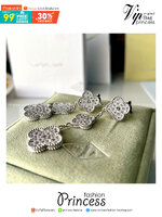 เกรดเทพ ORI | VAN CLEEF & ARPELS HOOP EARRINGS ต่างหูเงินแท้ แวนคลีฟ แอนด์ อาร์เปลส์ สวยเก๋ คุณภาพงานประกวด เอาใจสาวๆไปเลย