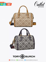 สวยก่อนใครแน่นอนค่ะนาทีนี้💋 💥รุ่นที่กำลังฮิตมากตอนนี้ของเหล่าคนดังใน ตปท.! TORY BURCH T MONOGRAM JACQUARD BARREL ((ใบใหญ่)) พร้อมส่งที่ไทยทันที! กระเป๋าทรงหมอนจาก Tory burch วัสดุ jacquardทอลายแบรด์+หนังแท้ ได้สวยงามหรู ดูคลาสสิคมากๆค่ะ เป