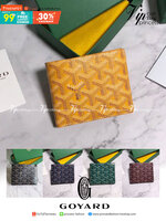 หนังแท้ GOYARD WALLET / GOYARD Victoire Bifold Wallet พร้อมส่งที่ไทย เกรดเทพออริจินอล หนังเกรดดีสุด กระเป๋าสตางค์ผู้ชายใบสั้น พร้อมกล่องเขียวแบรนด์สวยหรู อีกรุ่นที่ยอดขายไม่เคยตก ภาพสินค้าถ่ายจากงานขายจริง ใช้งานต่างประเทศได้เลยค่ะ