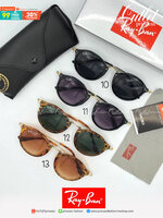 ของแท้ 💯% Ray-Ban UV Sunglasses premium for gift Box set แว่นตากันแดด มาพร้อมอุปกรณ์ครบเซ็ท