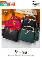 LV BB Capucines Python Handbags / LV Capucines BB Taurillon Leather 20cm พร้อมส่ง 6 สี **สินค้าเกรดออริจินอล 1:1 สลับแท้ ใช้งานต่างประเทศได้