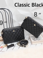 รุ่นขายดี มาเพิ่มแล้วค่า KEEP Carla รุ่นขายดีที่สุด ทรงน่ารักที่สุด รอบนี้หนังลายเรียบตัวใหม่ Microfiber สวย ทน กว่าเดิม 👍ตีตารางขึ้น ฟู นิ่ม สวย ดูแพง สะพายได้ทุกวัน เข้ากับชุดง่ายมาก Must have item !! ❤️#กระเป๋าที่มีสีเดียวไม่เคยพอ Ƕ