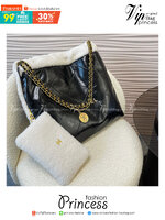 ใช้คำว่า 'สวยยย' ได้เปลืองมากใบนี้! กับ CHANEL 22 LEATHER HANDBAG ทรงยอดฮิตในปี 2023 กระเป๋าหิ้วหรือคล้องไหล่ได้ **หนังกลับ ทั้งใบสวยเนี้ยบบ