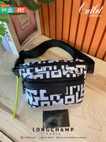 ของแท้ 💯% L ongchamp Le Pliage Graphic Nylon Belt Bag กระเป๋า คาดอก / คาดเอว ลายกราฟฟิก