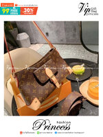 LV Shoulder Bag LV Crossbody Bag / LV Sologne Crossbody Monogram ภาพถ่ายจากงานขายจริง ใช้งานต่างประเทศได้