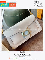 COACH TABBY SHOULDER BAG 26 ((73995)) 📣พร้อมส่งที่ไทยอีกครั้งค่ะ ห้ามพลาด ✔️กระเป๋าหิ้ว//คล้องไหล่//สะพายข้างได้ สุดคุ้ม! หนังแท้อย่างดี ลายหนังสวยนิ่มมือมากค่ะ ✔️ด้านหน้ามีอะไหล่แบรนด์ตัวใหญ่ อะไหล่ทองสวยโดดเด่น ✔️เปิดปิดกระเ