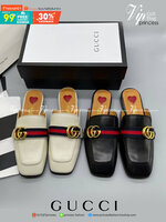 GUCCI sandals fullboxset งานหนังแท้ ภาพสินค้าจริง พร้อมส่งที่ไทย
