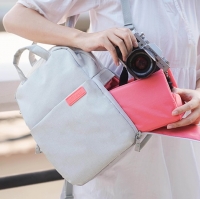 กระเป๋ากล้อง S036 LIGHT GRAY