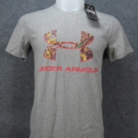 UA Camo Fill Logo - Grey XL