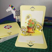 Popup กระถางดอกไม้