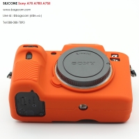 เคสกล้อง Sony A7II A7RII A7SII Orange and red no.2