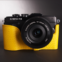 เคสกล้อง olympus EPL7 สีเหลือง