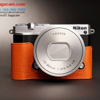 เคสกล้อง Nikon1 J5 สีส้ม