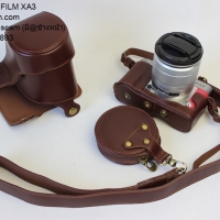 เคสกล้องFuji XA3 Dark coffee