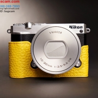 เคสกล้อง Nikon1 J5 สีเหลือง