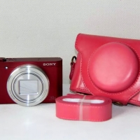 เคสกล้อง sony wx500 hx90 rx100m4 สีชมพู