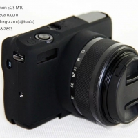 เคสซิลิโคน Canon EOS M10 Black