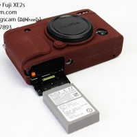 Silicone Case Fuji XE2s สีซ๊อคโก้