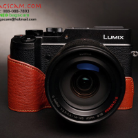 เคสกล้อง Panasonic GX8 สีน้ำตาล
