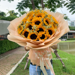 ช่อทานตะวัน30ดอกใหญ่ๆ