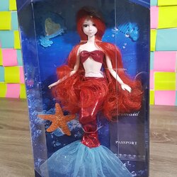 ตุ๊กตานางเงือกเมอร์เมดแบบดัดได้