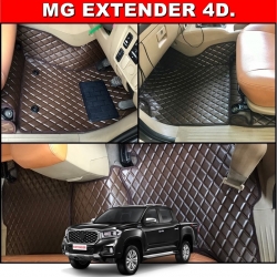 พรมปูพื้นรถยนต์ MG EXTENDER 4ประตู ยางปูพื้นรถ ลายDIAMOND เต็มคัน