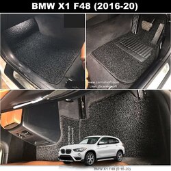 พรมไวนิลดักฝุ่น BMW X1 F48 (2016-20) พรมดักฝุ่นเกรดA ใยหนานุ่มพิเศษ