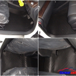 พรมปูพื้นรถยนต์NISSAN TEANA J32 ปี2009-13 พรมลายกระดุม สีดำ เต็มคัน