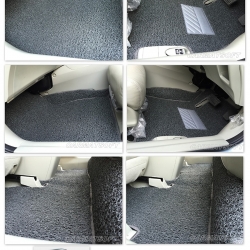 พรมดักฝุ่นไวนิล HONDA CIVIC FB 2012-15 สีเทา เข้ารูป เต็มคัน 6ชิ้น
