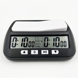 นาฬิกาจับเวลาหมากกระดานแบบดิจิตอลที่กดแบบกระดกขนาดพกพา YS-902