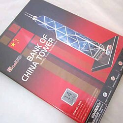 จิ๊กซอ 3 มิติ ธนาคารแห่งประเทศจีน (Bank Of China Tower)No.C097h