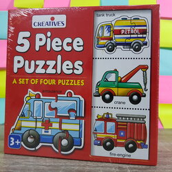 จิ๊กซอ 5 ชิ้นคำศัพท์ต่อสัตว์เลี้ยง (5 Piece Puzzles)