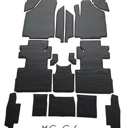 พรมกระดุมเม็ดเล็ก MG GS สีดำ เต็มคัน เข้ารูป100% สวยงาม ทนทานที่สุด ป้องกันน้ำโคลน กันเปื้อนได้ดี