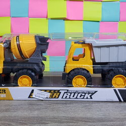 รถดั้ั้มของเล่นและรถผสมปูน No.988-15