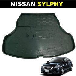 ถาดท้ายรถ NISSAN SYLPHY วางของได้มาก สวยงาม เข้ารูป ป้องกันน้ำ กันฝุ่นได้ดี