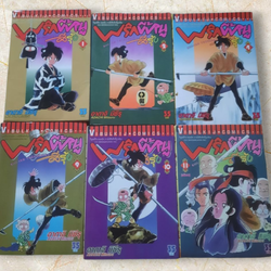 พริกขี้หนูสีรุ้ง ชุด เล่ม 1-11 (ขาดเล่ม 3,5,6,7,8) 11 เล่มจบ อาดาจิ มิซีรุ เขียน (สภาพสะสม)