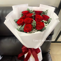 ช่อกุหลาบแดง