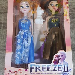 ตุ๊กตาเจ้าหญิงหิมะชุดคู่ (No.YXB02)