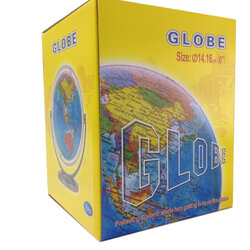 ลูกโลกไฟเบอร์ขนาดเส้นผ่าศูนย์กลาง 14.6 cm.