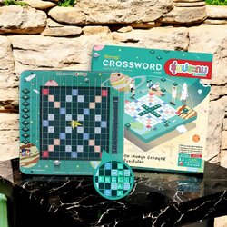 ครอสเวิร์ดรุ่นประถมชุดมาตรฐานกระดานพลาสติกลายอวกาศ (Crossword Plastic Board)