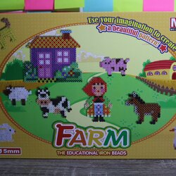 ตัวต่อลูกปัดชุดฟาร์ม