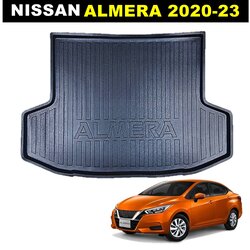 ถาดรองสัมภาระท้ายรถ ALMERA 2020-23 สวยงาม เข้ารูป