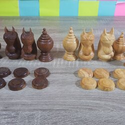 ตัวหมากรุกไทยชุดคาณฑีวะ