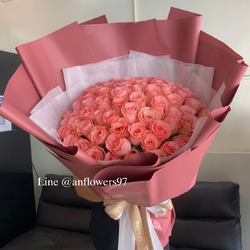 ช่อกุหลาบ50ดอก