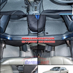 พรมปูพื้นรถยนต์ COROLLA AE111-112 ลายกระดุมสีเทาขอบดำ เต็มคัน เข้ารูป ตรงรุ่นรถ